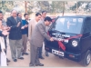 Dr. K. K. Jhunjhunwala dedicating dead body van in Dimapur.