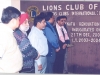 District Governor inaugurating the Bhut Nath Renovation Project of Lions Club