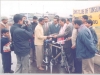 District Governor donates bicycle on behalf of Lions Club, Tinsukia